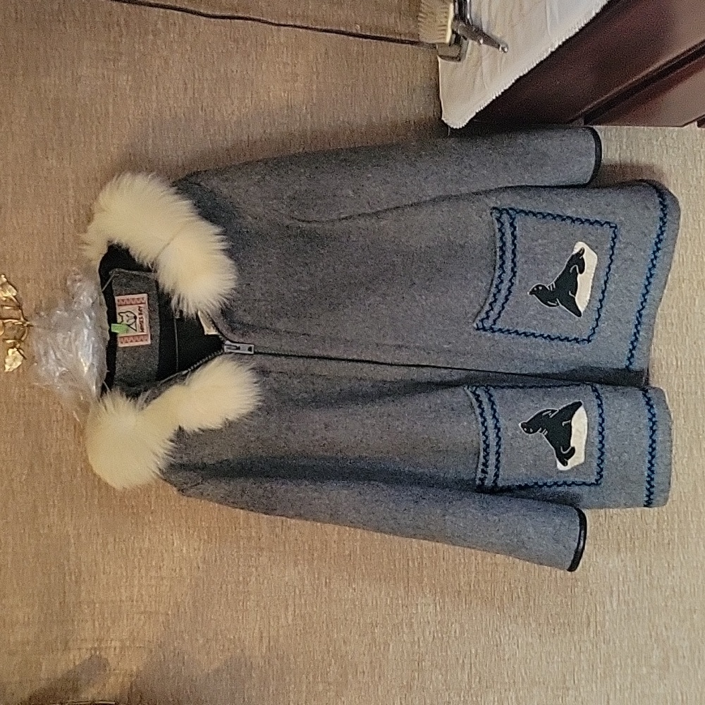 Vintage James Bay winter coat